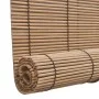 Persiana enrollable de bambú marrón 100x220 cm de vidaXL, Persianas y estores - Ref: Foro24-245814, Precio: 30,52 €, Descuent...