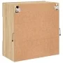 Mueble TV de pared con luces LED roble Sonoma 58,5x30x60,5 cm de , Muebles TV - Ref: Foro24-837094, Precio: 55,10 €, Descuent...