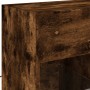 Mueble TV de pared con luces LED roble ahumado 58,5x30x60,5 cm de , Muebles TV - Ref: Foro24-837096, Precio: 54,95 €, Descuen...