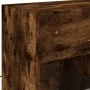 Mueble TV de pared con luces LED roble ahumado 58,5x30x60,5 cm de , Muebles TV - Ref: Foro24-837096, Precio: 54,29 €, Descuen...