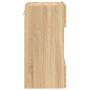 Mueble de TV de pared con luces LED roble Sonoma 40x30x60,5 cm de , Muebles TV - Ref: Foro24-837082, Precio: 42,56 €, Descuen...