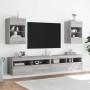 Muebles TV de pared luces LED 2 uds gris Sonoma 40x30x60,5 cm de , Muebles TV - Ref: Foro24-837089, Precio: 93,27 €, Descuent...