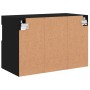 Mueble de TV de pared con luces LED negro 60x30x40 cm de , Muebles TV - Ref: Foro24-837185, Precio: 49,19 €, Descuento: %