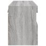 Mueble de TV de pared con luces LED gris Sonoma 60x30x40 cm de , Muebles TV - Ref: Foro24-837193, Precio: 51,62 €, Descuento: %