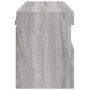 Mueble de TV de pared con luces LED gris Sonoma 60x30x40 cm de , Muebles TV - Ref: Foro24-837193, Precio: 50,82 €, Descuento: %