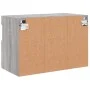 Mueble de TV de pared con luces LED gris Sonoma 60x30x40 cm de , Muebles TV - Ref: Foro24-837193, Precio: 50,82 €, Descuento: %