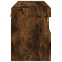Mueble de TV de pared con luces LED roble ahumado 60x30x40 cm de , Muebles TV - Ref: Foro24-837191, Precio: 57,95 €, Descuent...