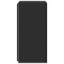 Mueble de TV de pared con luces LED negro 30,5x35x70 cm de , Muebles TV - Ref: Foro24-837234, Precio: 48,73 €, Descuento: %