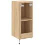 Mueble de TV de pared con luces LED roble Sonoma 30,5x35x70 cm de , Muebles TV - Ref: Foro24-837236, Precio: 47,80 €, Descuen...