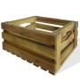 Caja de manzanas de jardín para plantar de madera de acacia de vidaXL, Maceteros y jardineras - Ref: Foro24-43791, Precio: 58...