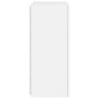 Mueble de TV de pared con luces LED blanco 40,5x35x80 cm de , Muebles TV - Ref: Foro24-837260, Precio: 52,30 €, Descuento: %