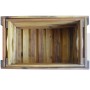 Caja de manzanas de jardín para plantar de madera de acacia de vidaXL, Maceteros y jardineras - Ref: Foro24-43791, Precio: 58...