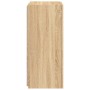Mueble de TV de pared con luces LED roble Sonoma 40,5x35x80 cm de , Muebles TV - Ref: Foro24-837262, Precio: 58,09 €, Descuen...