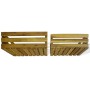Caja de manzanas de jardín para plantar de madera de acacia de vidaXL, Maceteros y jardineras - Ref: Foro24-43791, Precio: 58...