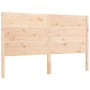 Estructura de cama con cabecero madera maciza 160x200 cm de , Camas y somieres - Ref: Foro24-3194646, Precio: 173,62 €, Descu...
