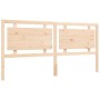 Estructura de cama de matrimonio con cabecero madera maciza de , Camas y somieres - Ref: Foro24-3194066, Precio: 186,03 €, De...
