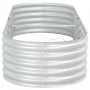 Arriate de acero galvanizado plateado 240x80x44 cm de vidaXL, Maceteros y jardineras - Ref: Foro24-45518, Precio: 105,89 €, D...