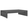 Juego de sofás de jardín 5 piezas madera maciza de pino gris de , Conjuntos de jardín - Ref: Foro24-3186636, Precio: 570,02 €...