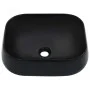 Lavabo 44,5x39,5x14,5 cm cerámica negro de vidaXL, Lavabos - Ref: Foro24-143906, Precio: 70,80 €, Descuento: %
