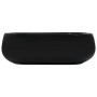 Lavabo 44,5x39,5x14,5 cm cerámica negro de vidaXL, Lavabos - Ref: Foro24-143906, Precio: 71,86 €, Descuento: %