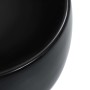 Lavabo 44,5x39,5x14,5 cm cerámica negro de vidaXL, Lavabos - Ref: Foro24-143906, Precio: 71,86 €, Descuento: %