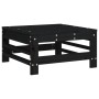 Juego de muebles de jardín 7 piezas madera maciza de pino negro de , Conjuntos de jardín - Ref: Foro24-3186442, Precio: 454,6...