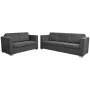 Conjunto de sofás 2 unidades tela gris oscuro de , Sofás - Ref: Foro24-274214, Precio: 859,00 €, Descuento: %