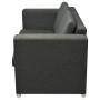 Conjunto de sofás 2 unidades tela gris oscuro de , Sofás - Ref: Foro24-274214, Precio: 874,03 €, Descuento: %