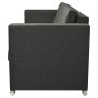 Conjunto de sofás 2 unidades tela gris oscuro de , Sofás - Ref: Foro24-274214, Precio: 874,03 €, Descuento: %
