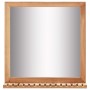 Mueble de lavabo con espejo de madera maciza de nogal de vidaXL, Muebles de baño - Ref: Foro24-247607, Precio: 108,73 €, Desc...