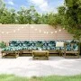 Juego de muebles de jardín 8 pzas madera de pino impregnada de , Conjuntos de jardín - Ref: Foro24-3186283, Precio: 410,83 €,...