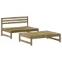 Juego de muebles de jardín 2 pzas madera de pino impregnada de , Conjuntos de jardín - Ref: Foro24-3186591, Precio: 183,02 €,...