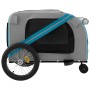 Remolque de bicicleta mascotas hierro tela Oxford azul gris de , Cochecitos para mascotas - Ref: Foro24-93904, Precio: 108,92...