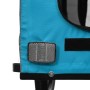 Remolque de bicicleta mascotas hierro tela Oxford azul gris de , Cochecitos para mascotas - Ref: Foro24-93904, Precio: 108,92...