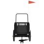 Remolque de bicicleta mascotas hierro tela Oxford negro de , Cochecitos para mascotas - Ref: Foro24-94024, Precio: 121,21 €, ...