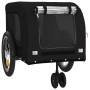 Remolque de bicicleta mascotas hierro tela Oxford negro de , Cochecitos para mascotas - Ref: Foro24-94024, Precio: 121,21 €, ...