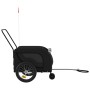Remolque de bicicleta mascotas hierro tela Oxford negro de , Cochecitos para mascotas - Ref: Foro24-94024, Precio: 121,21 €, ...