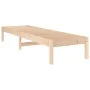 Tumbona madera maciza de pino 199,5x60x74 cm by , Loungers - Ref: Foro24-825065, Price: 97,99 €, Discount: %