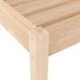 Tumbona madera maciza de pino 199,5x60x74 cm by , Loungers - Ref: Foro24-825065, Price: 97,99 €, Discount: %
