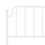 Kopfteil aus weißem Metall, 120 cm von , Kopf- und Fußteile - Ref: Foro24-373967, Preis: 27,94 €, Rabatt: %