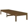 Massive Liegestuhl aus honigbraunem Pinienholz 199,5x60x74 cm von , Liegen - Ref: Foro24-825071, Preis: 86,27 €, Rabatt: %