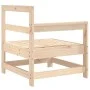 Massive Ecksitzgarnitur aus Kiefernholz für den Garten von , Modulare Sofas für den Außenbereich - Ref: Foro24-825499, Preis:...