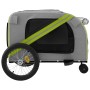 Remolque de bicicleta mascotas hierro tela Oxford verde gris de , Cochecitos para mascotas - Ref: Foro24-93906, Precio: 109,1...