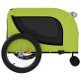 Remolque de bicicleta mascotas hierro tela Oxford verde negro de , Cochecitos para mascotas - Ref: Foro24-94032, Precio: 91,8...
