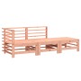 Juego de muebles de jardín 3 pzas madera maciza abeto Douglas de , Sofás modulares de exterior - Ref: Foro24-825651, Precio: ...