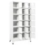 Taquilla con 18 compartimentos de metal 90x40x180 cm de vidaXL, Taquillas y armarios de almacenamiento - Ref: Foro24-245966, ...