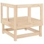Ecksofas für den Garten, 2 Stück, Massivholz aus Kiefer von , Modulare Sofas für den Außenbereich - Ref: Foro24-825394, Preis...