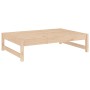 Taburete de jardín madera maciza de pino 120x80 cm de , Sofás modulares de exterior - Ref: Foro24-825709, Precio: 86,60 €, De...