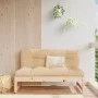 Sofá central de jardín madera maciza de pino 120x80 cm de , Sofás modulares de exterior - Ref: Foro24-825702, Precio: 85,69 €...