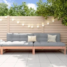 Gartencouches 2 Stück aus Douglasien-Fichtenholz 120x80 cm von , Modulare Sofas für den Außenbereich - Ref: Foro24-825721, Pr...